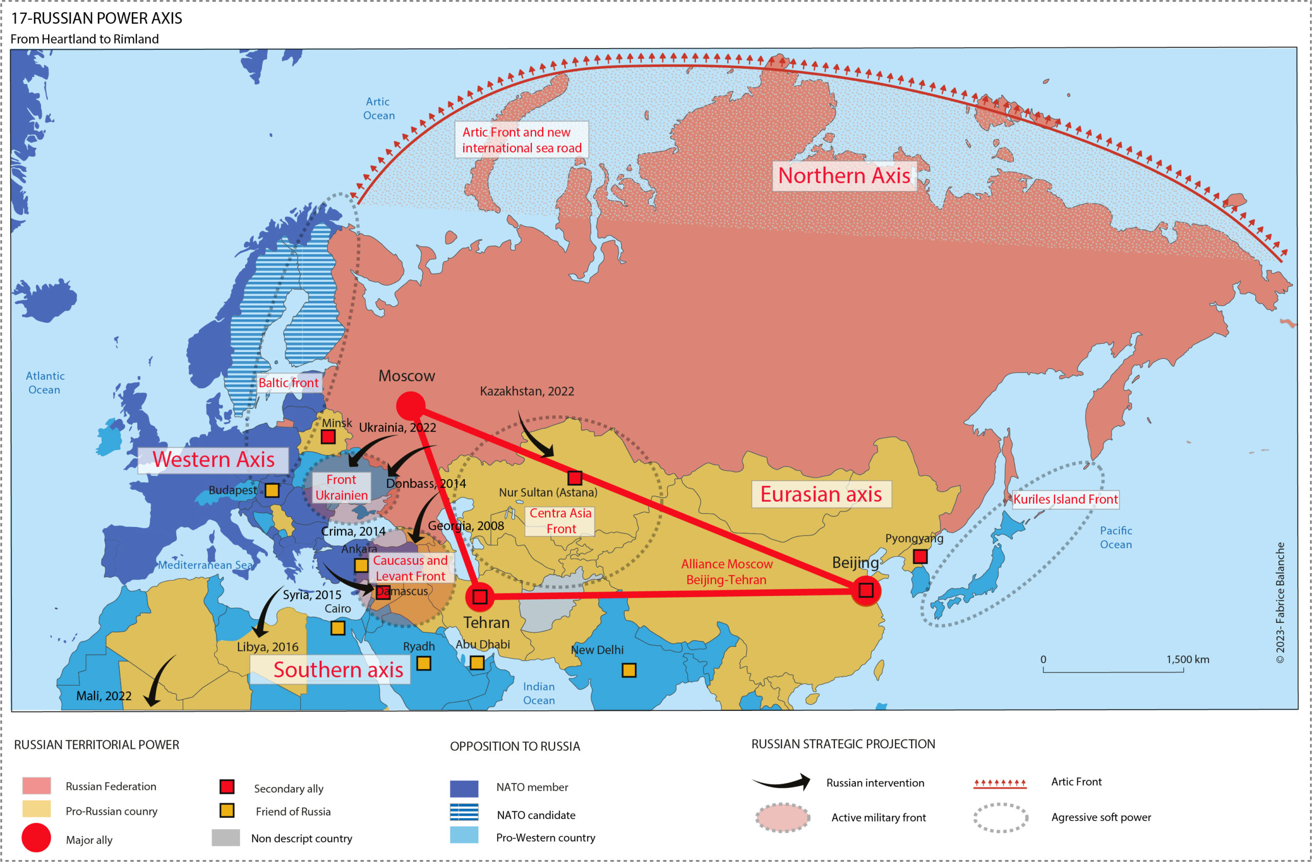 Russian axis of power - Fabrice Balanche