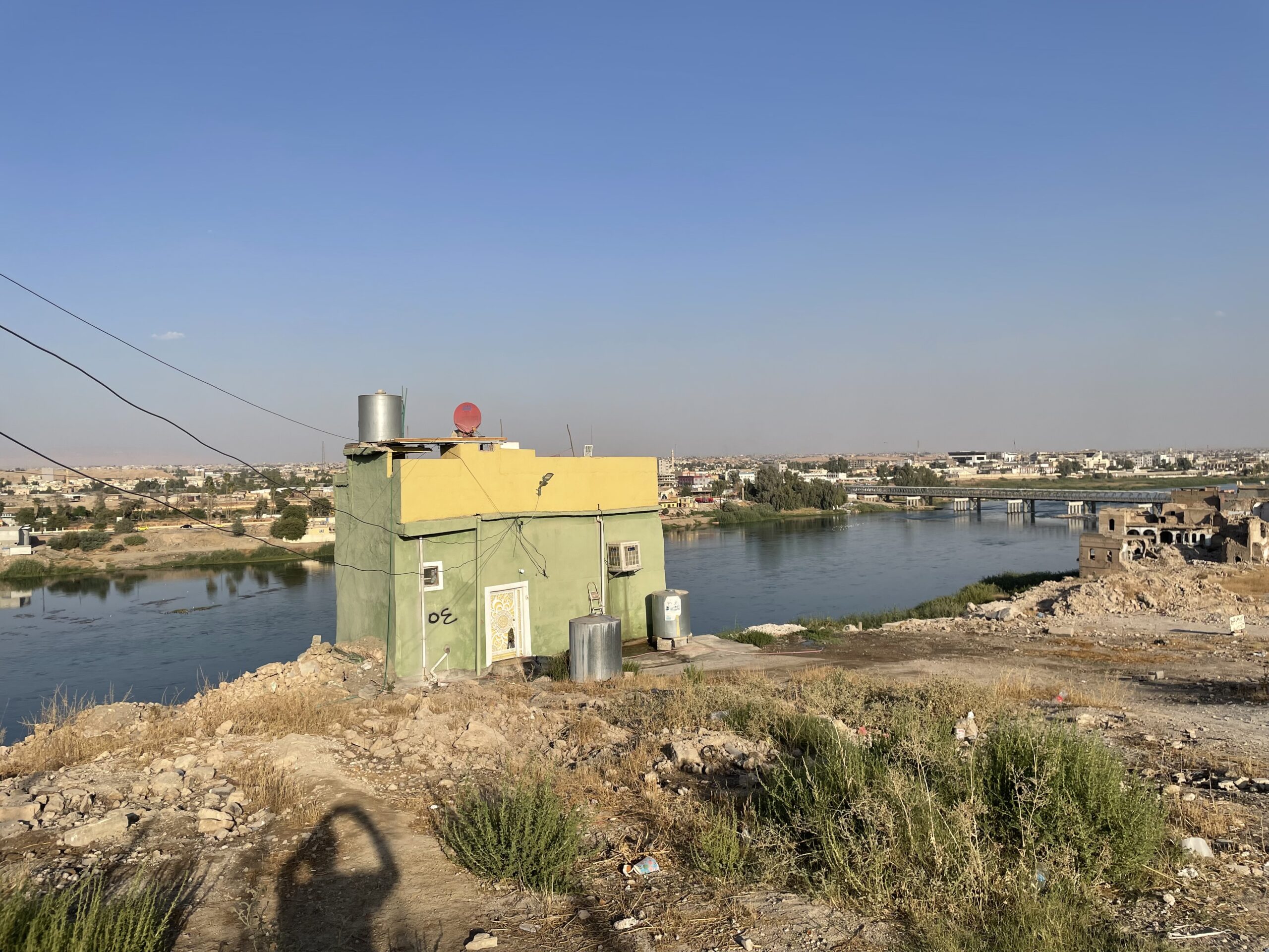Mosul Tigris River, Fabrice Balanche, October 2022