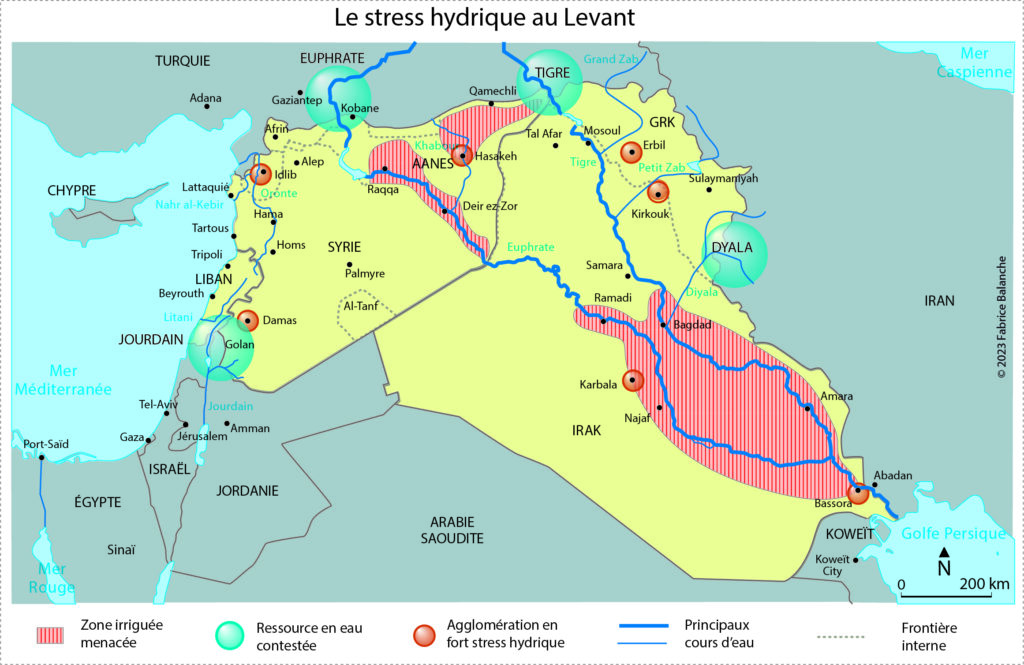 Le stress hydrique au Levant, Fabrice Balanche