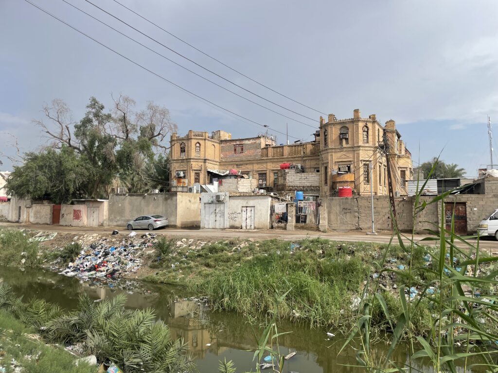 A squated villa in old Basra city, Fabrice Balanche 2024