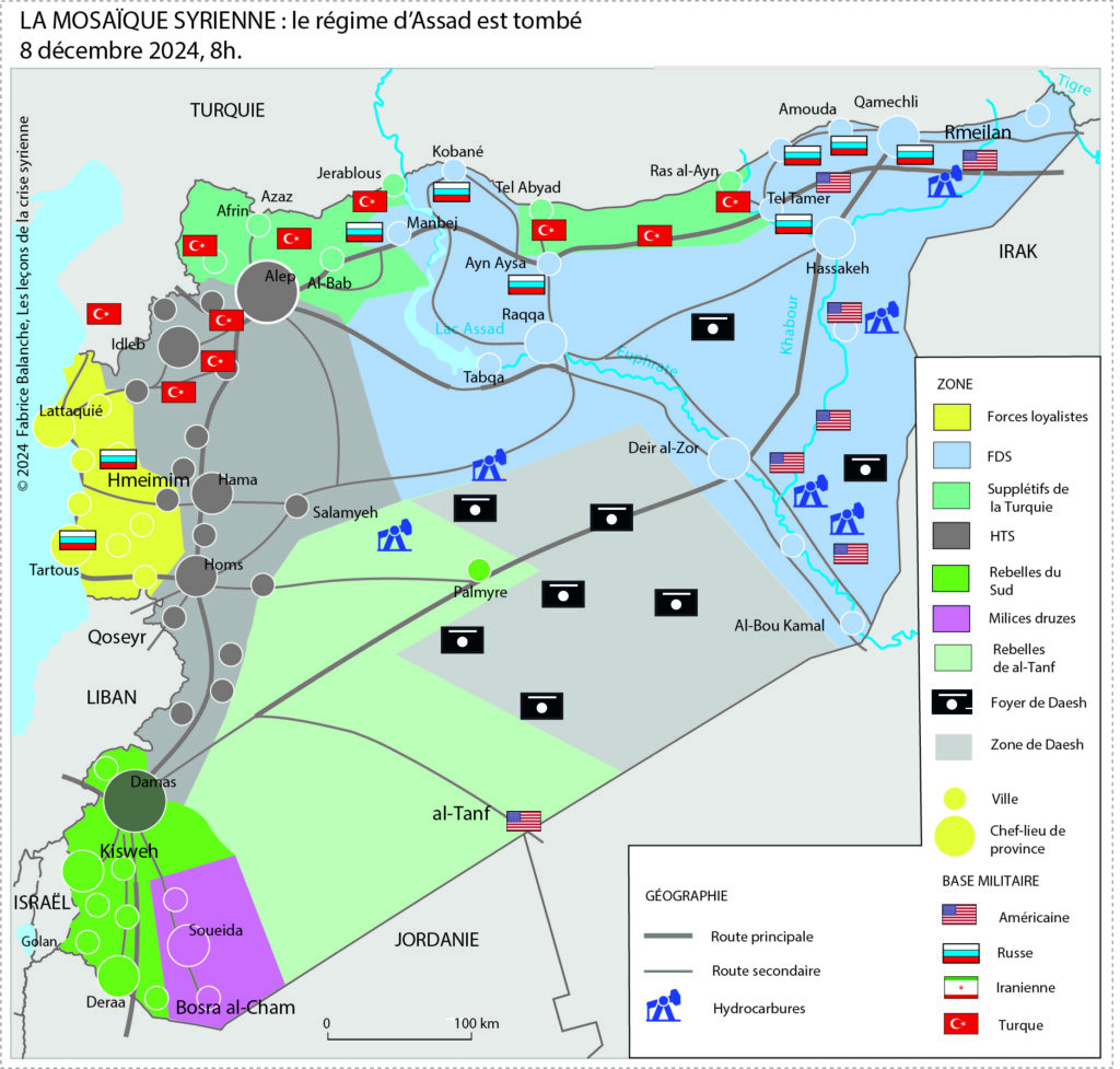 La mosaique syrienne-8 decembre 2024