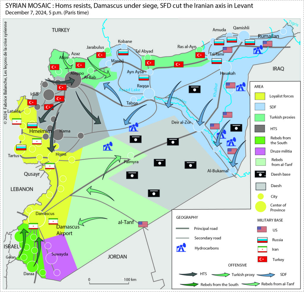 Syrian Mosaic December 7, 2024 Fabrice Balanche