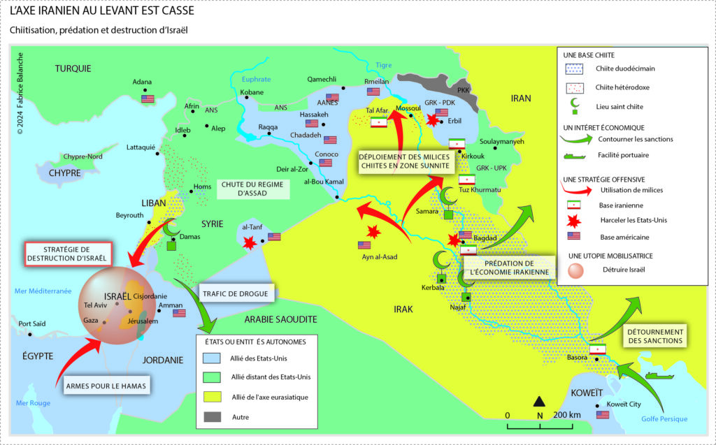 L'axe iranien au Levant est cassé
