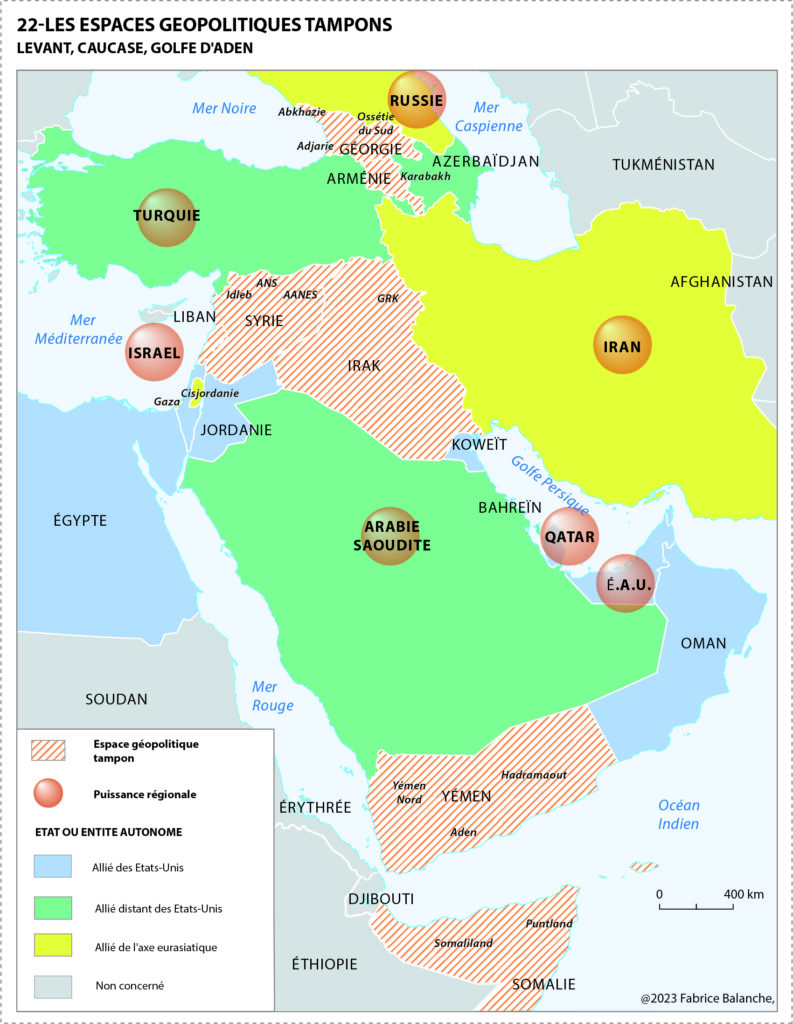 Les espaces géopolitiques tampons au Moyen-Orient Fabrice Balanche