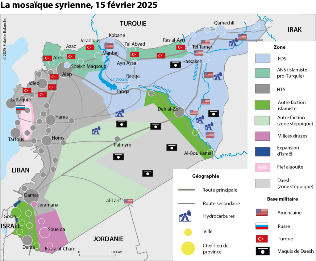 La mosaïque syrienne-15 février 2025