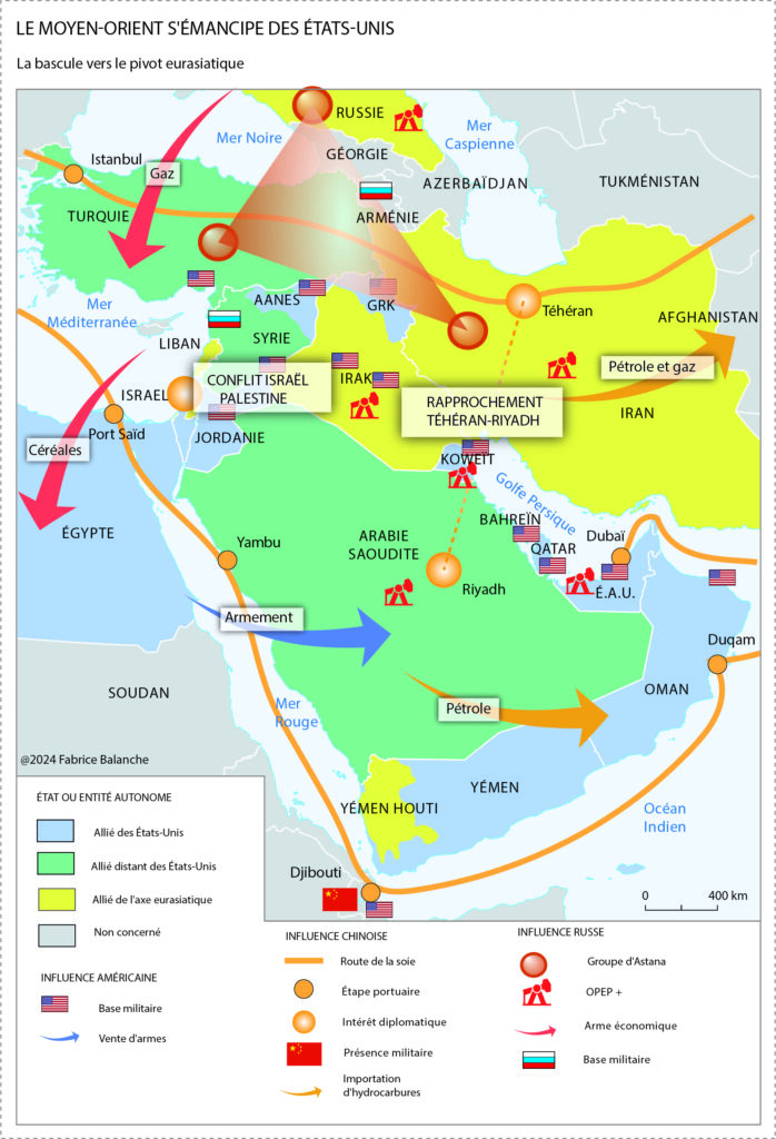 Le Moyen-Orient s'émancipe des Etats Unis Fabrice Balanche